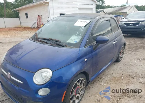 2013 Fiat 500 Sport z USA, uszkodzony, nr VIN 3C3CFFBR3DT514352